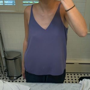 Topshop purple tank top